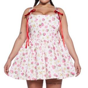 NEW Ladybug Summer Corset Mini Dress
